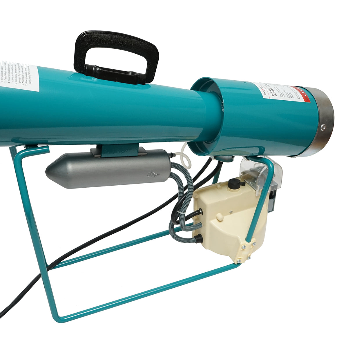 Gas explosion mechanical cannon for scaring birds 150x970x520mm