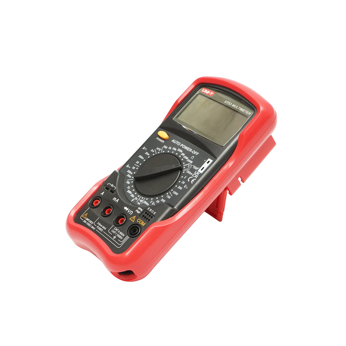 Digital multimeter with 10 functions UT53, UNI-T