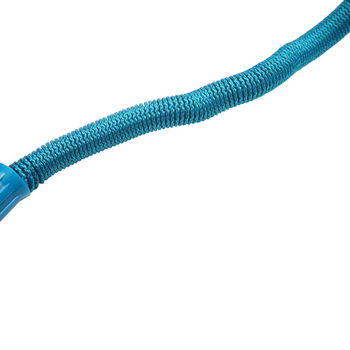 Expandable garden hose 2.5-7.5m with adjustable nozzle 7 modes, 3/4 adapter, quick coupling 1/2