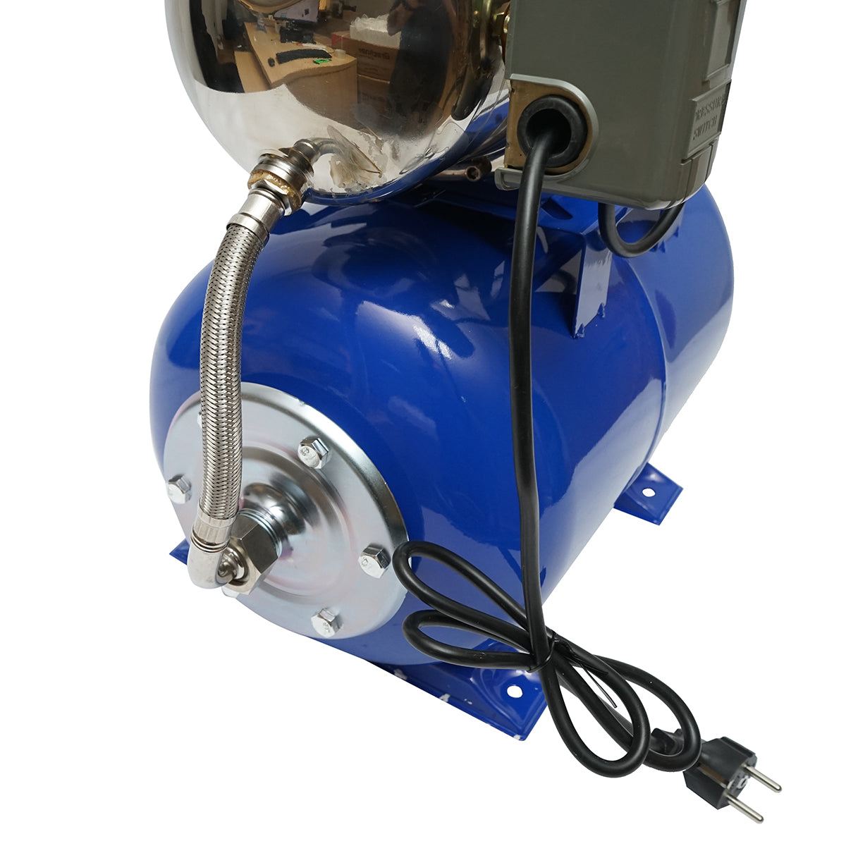 Water hydrofor 550W 220V, flow rate 45 L/min, H35m, 24L tank, speed 2850 r/min AUTOJS80S Breckner Germany