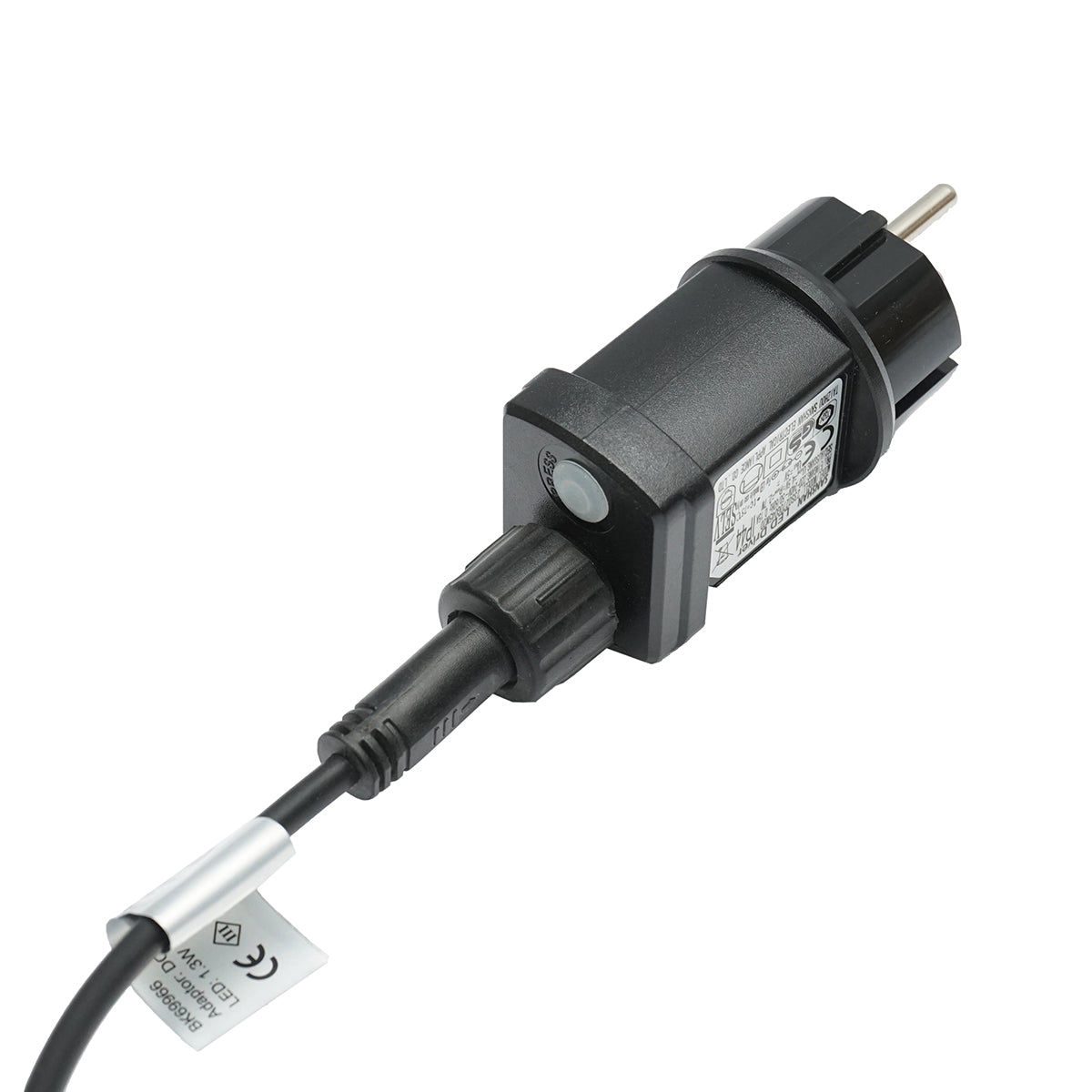 Outdoor LED lighting system with 12 E27 sockets, 6m cable, 220V IP44 Breckner Germany