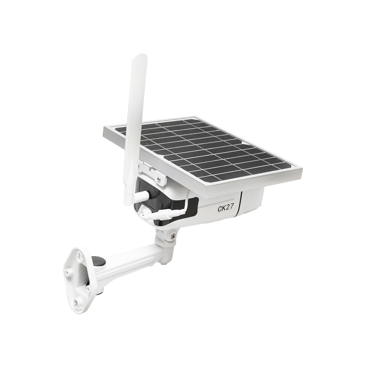 4G surveillance camera with solar panel designed for areas without electricity (farms, cabins, fishing spots)
