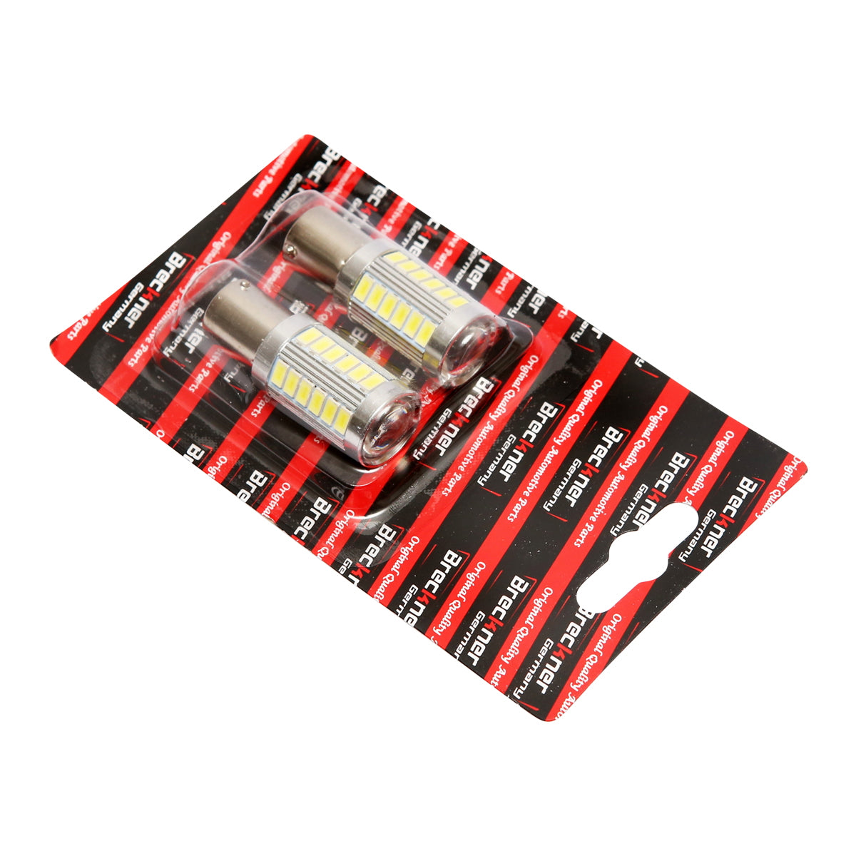 Set of 2 LED SMD 12V BAU15 0.25A cold light Breckner Germany