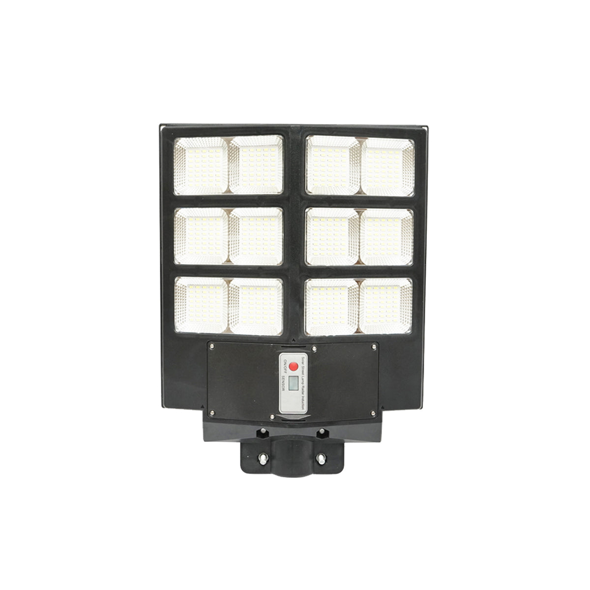 Solar LED lamp 200W street lighting 6500K with solar panel, remote control, motion sensor Breckner Germany