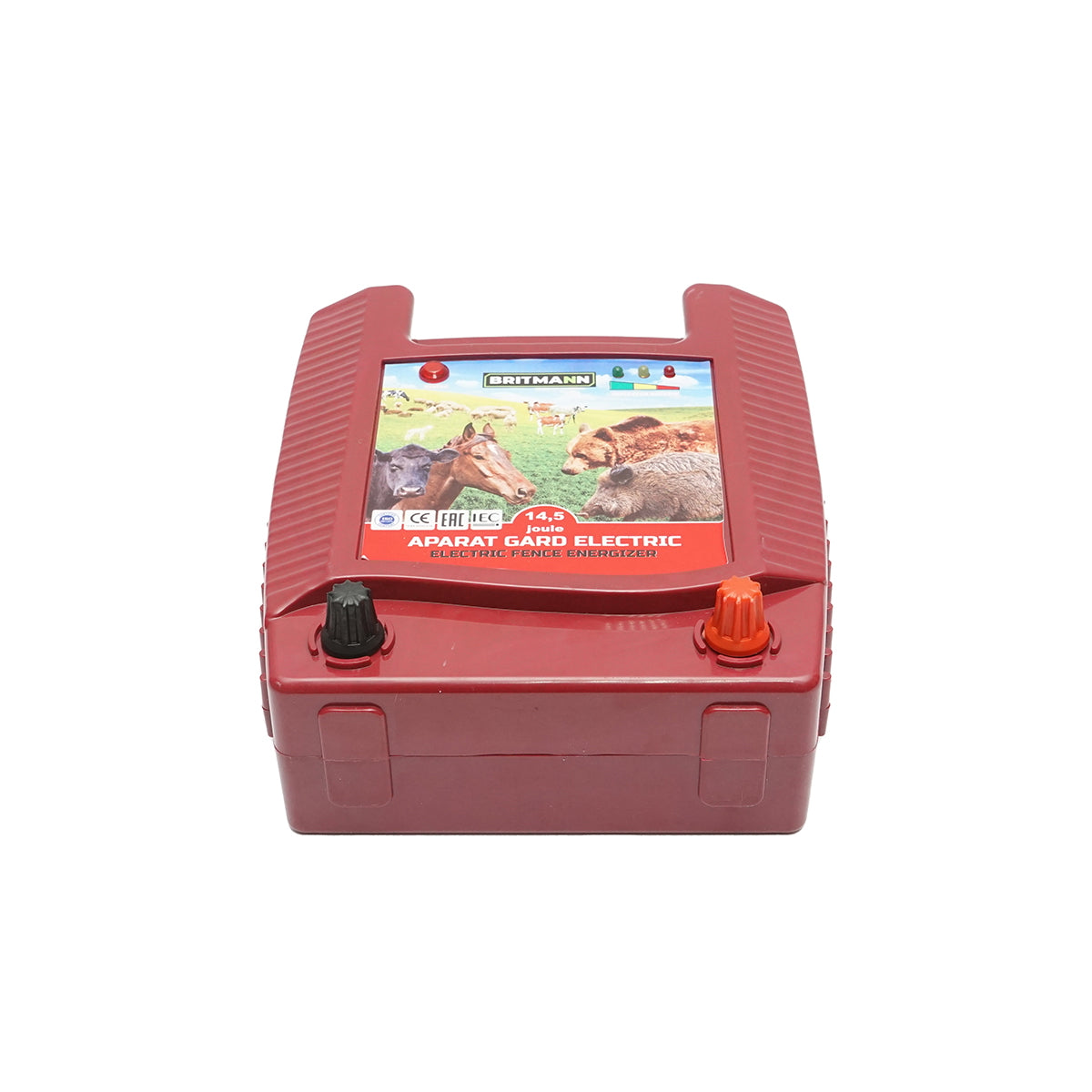 Impulse generator device 14.5 Joules for electric fence DC12-220V