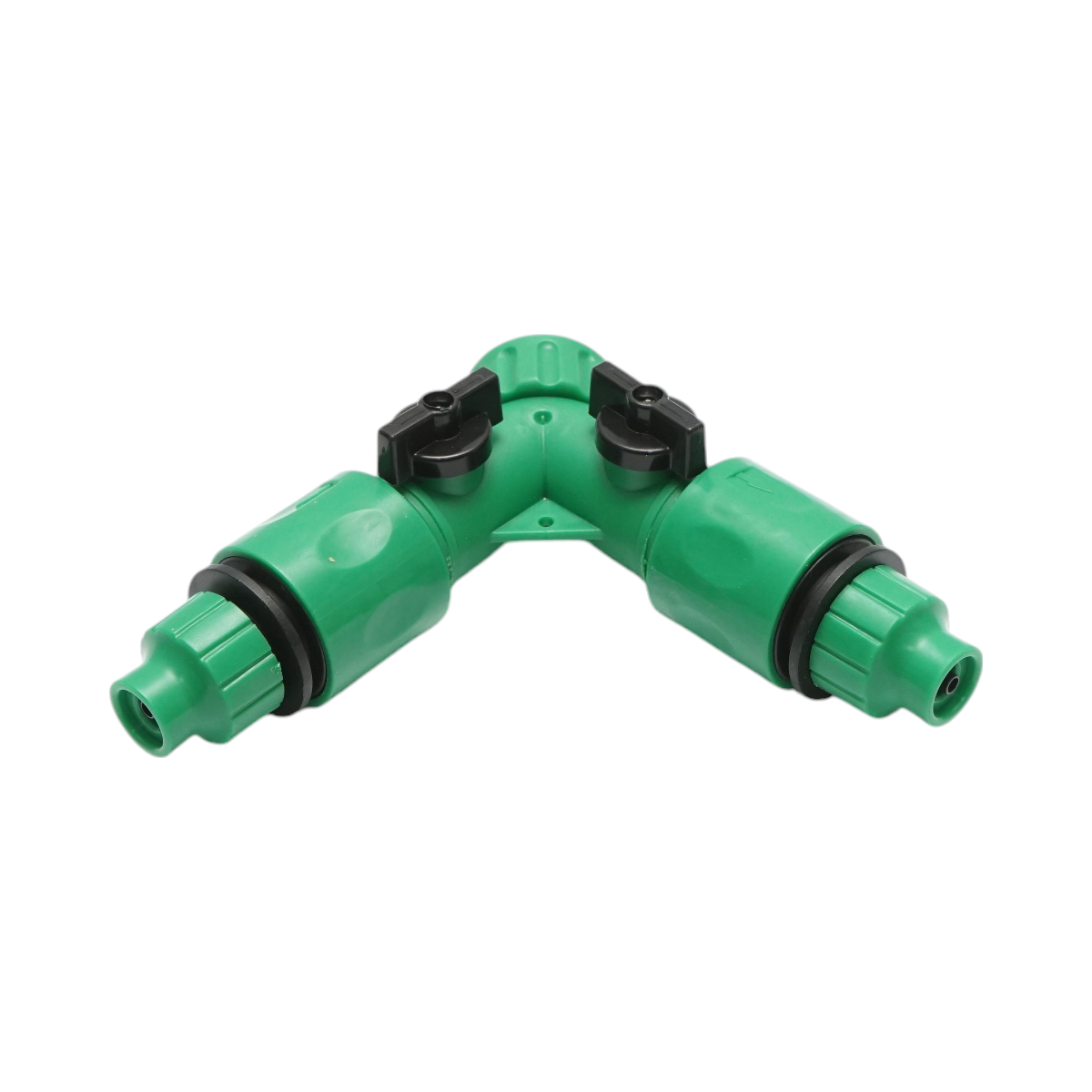 Complete drip irrigation kit with 25m hose, timer, nozzles, connectors, 100 stakes