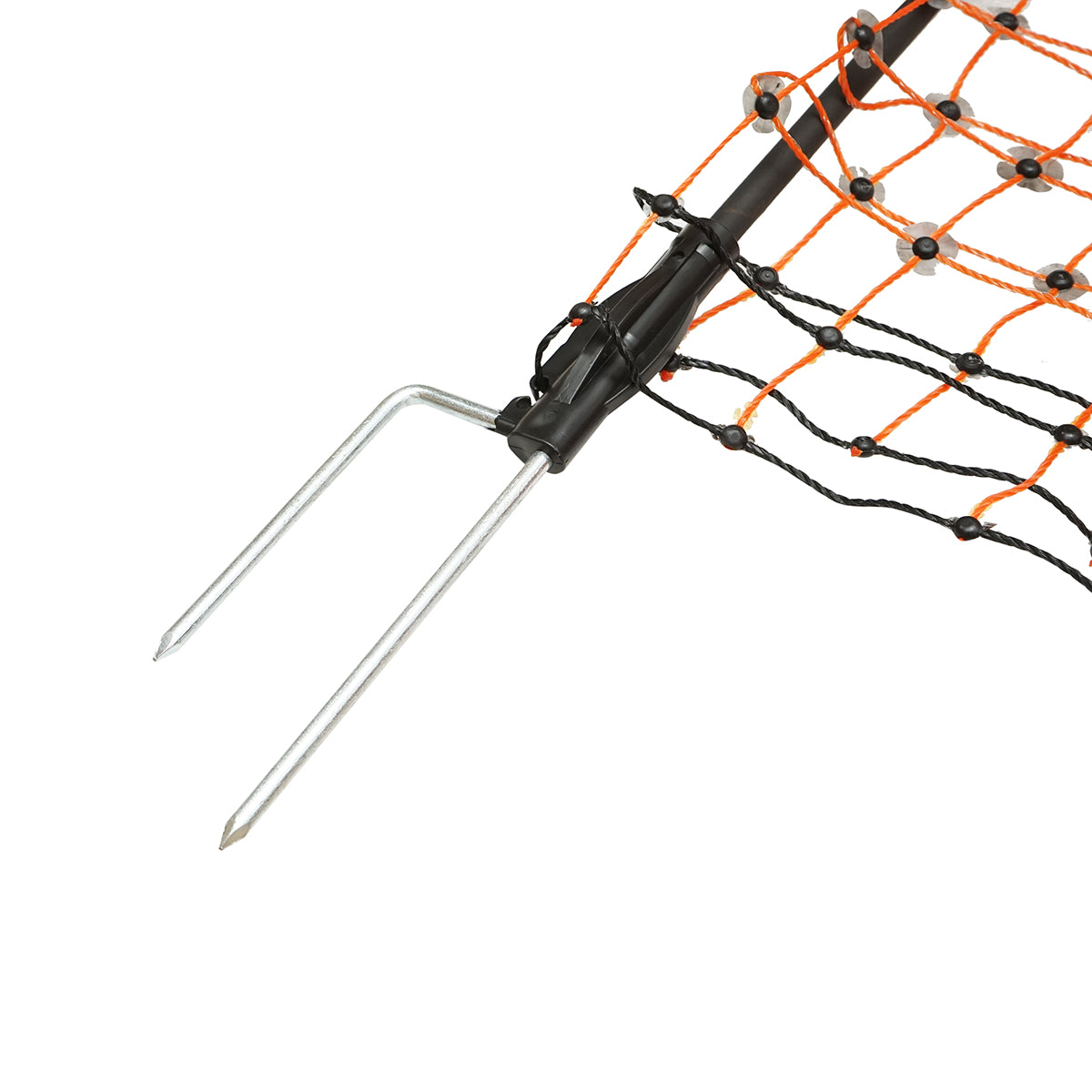 Electric fence netting 120cmx50m with double leg, resistance 0.2 Ohm/m Breckner Germany