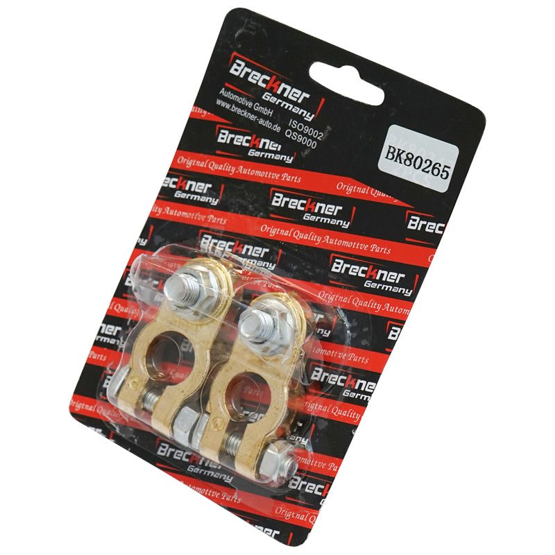 Copper battery terminals Cu+++ HD with screw Heavy Duty Breckner Germany