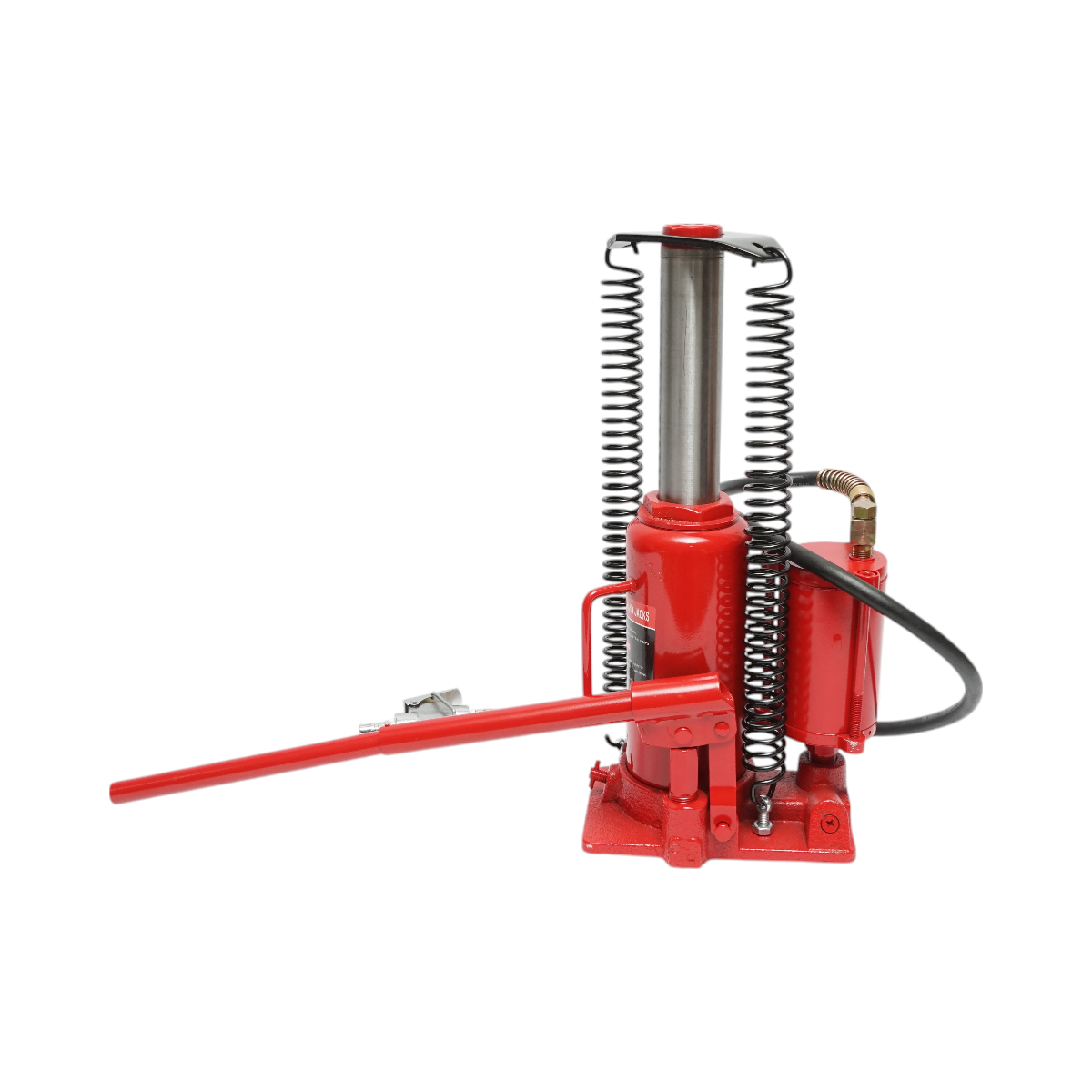 Hydraulic-pneumatic jack 12T, height 260-510mm, max pressure 8.5 bar, connection 1/4
