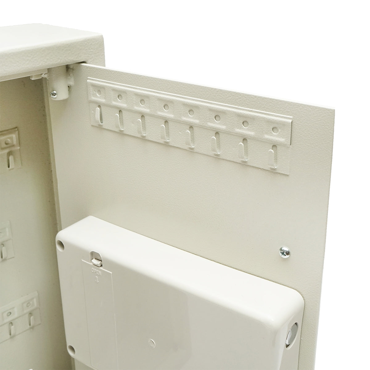 Secured metal cabinet for keys with electronic code 300x450x100mm