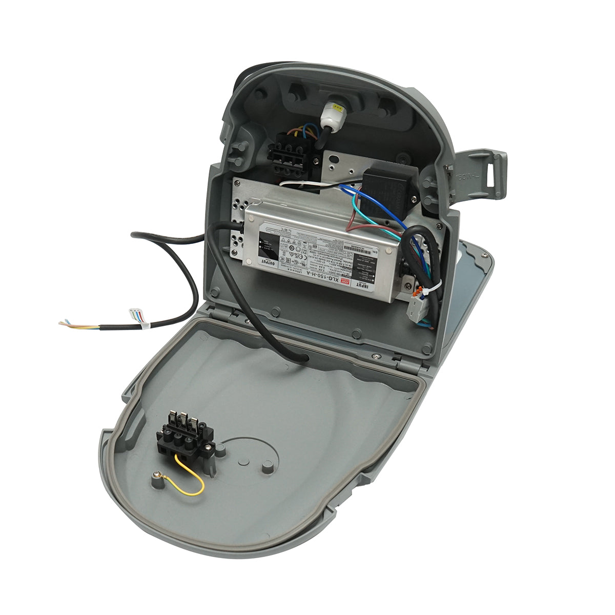 150W LED street light, 220V, 6000K, 22500LM with pole mounting IP66 Breckner Germany