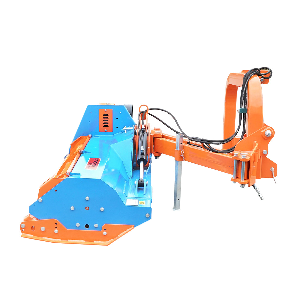 BCR140 chippers with lateral attachment, working width of 1380mm suitable for 40-70HP tractors 495Kg Breckner Germany