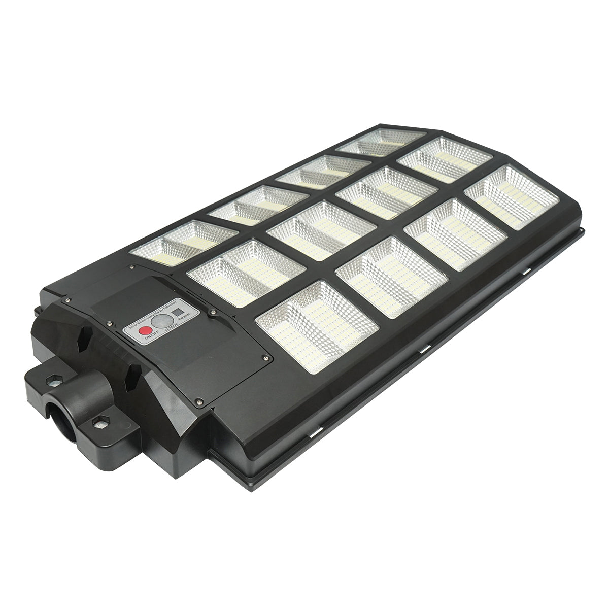 LED solar street lamp 1200W, 6500K, IP65 with solar panel motion sensor remote control Breckner Germany
