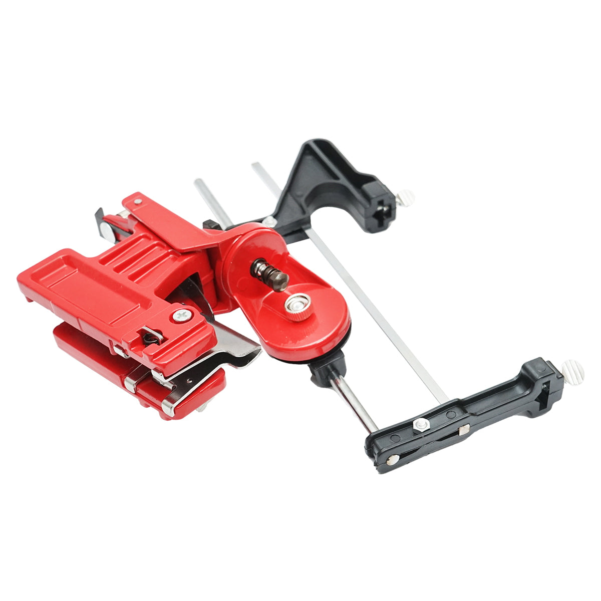 Device for sharpening chainsaw chains