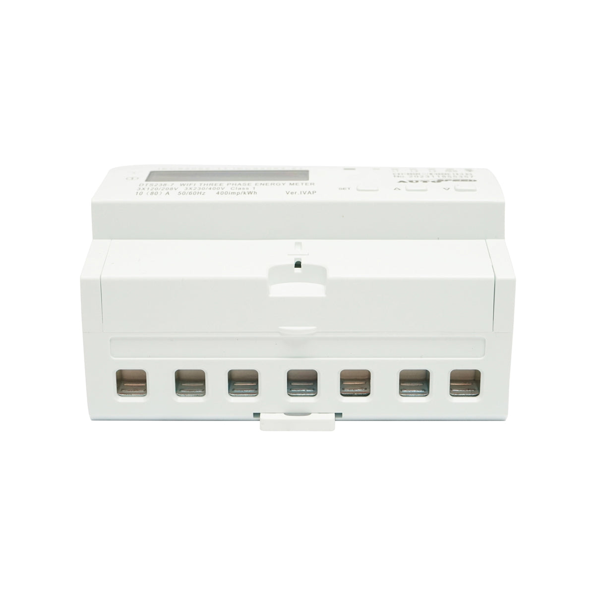 Three-phase smart meter 380V, 80A, DTS238-7 WIFI compatible with Tuya, Smart Life, smart energy and electric power meter.