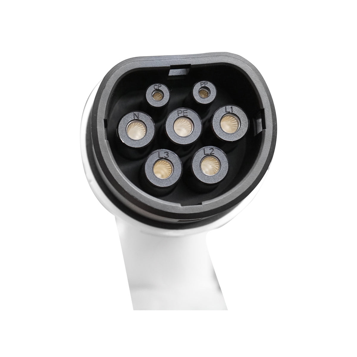 380V charging station, Type 2, 5M, AC 43 KW (2x22KW) with 2 charging connectors