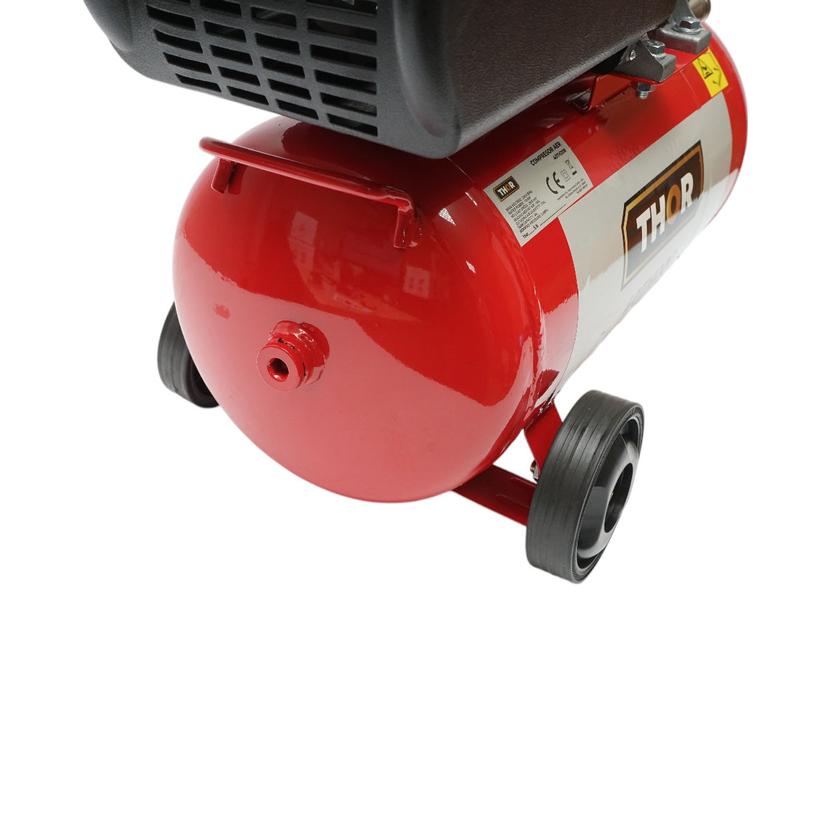 24L air compressor, motor power 1.5KW/2HP, maximum pressure 8 bar, air intake volume 195L THOR