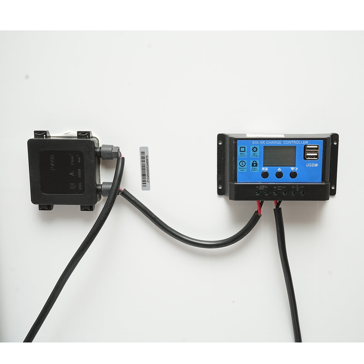 240W portable solar panel, monocrystalline suitcase type with 12/24V 20Ah voltage regulator and 2 USB ports, Breckner Germany