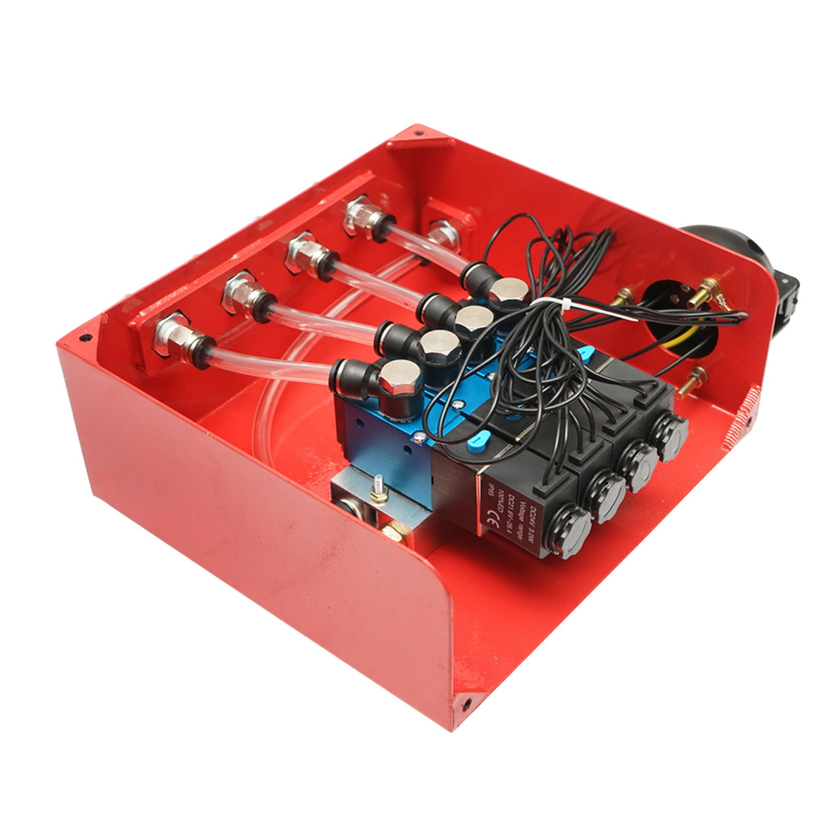 24V winch solenoid box for Forest Tractor, 2 open/close