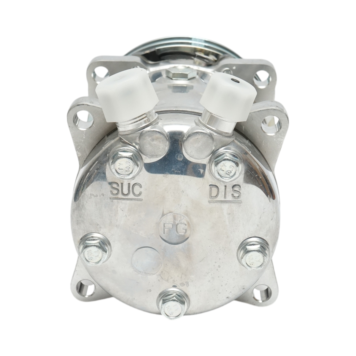 12V air conditioning compressor for Fiat, Same, Renault, Laverda OEM code 5116929, 322406400, 7700267326, 7700004557, 2508799C91