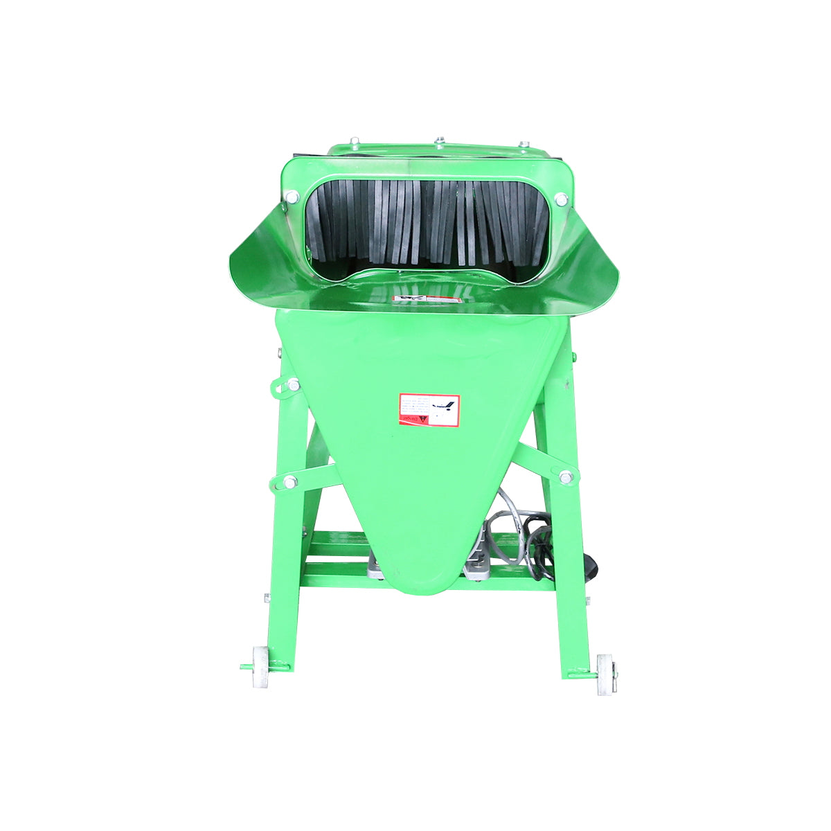 220V/50Hz 950W electric corn cleaning machine, efficiency 1800Kg/h, IP44 protection 910x360x700mm Baisan