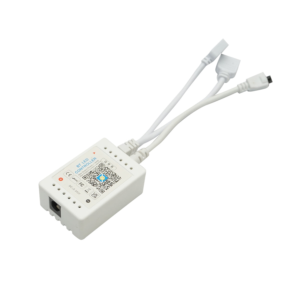 Smart LED strip 2x15m, 24V with remote control, voice control, Bluetooth, USB application, 30m RGB IP20 Breckner Germany