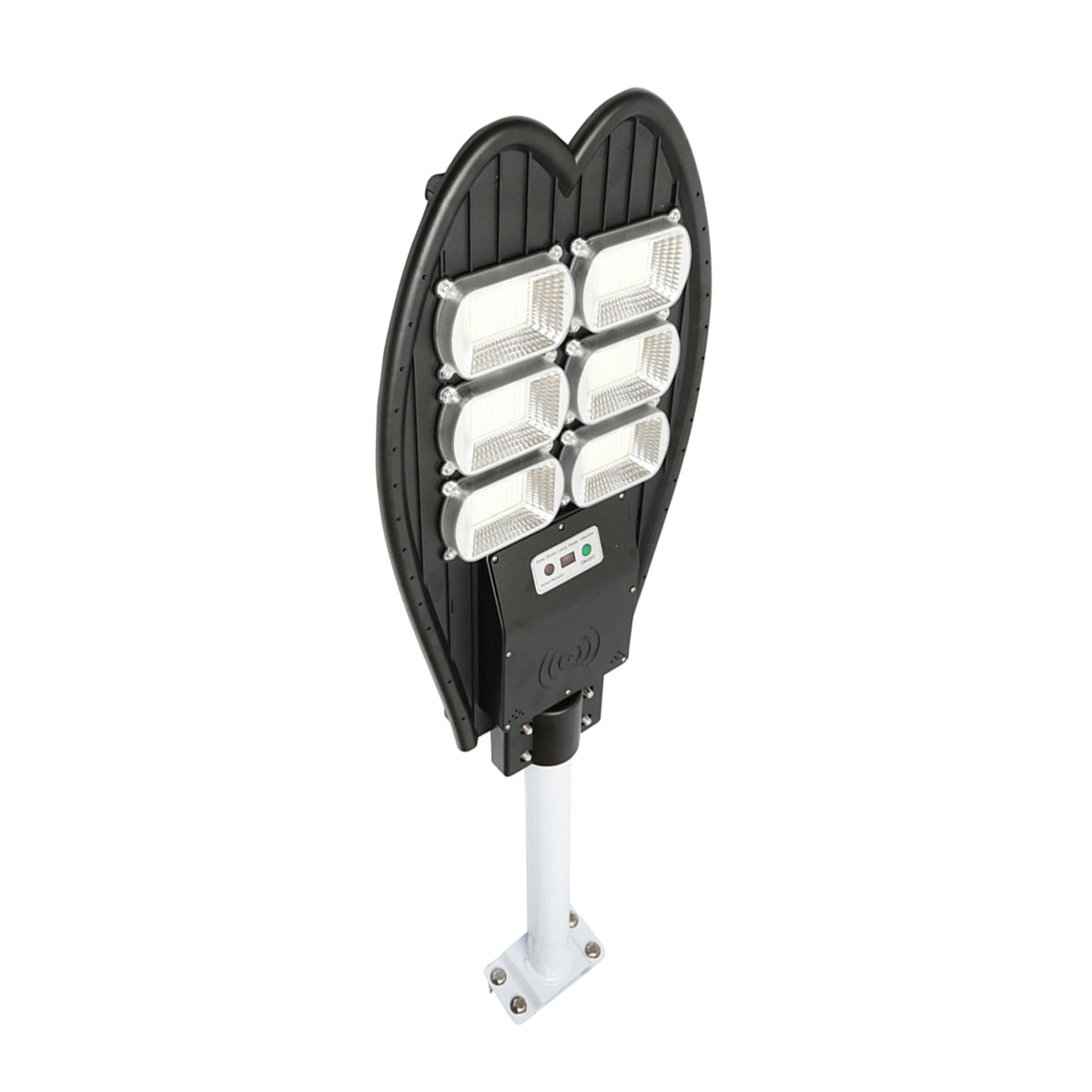LED solar lamp 300W with 15W solar panel, LifePo4 battery 3.2V/18Ah, 6000-8000K, motion sensor, remote control IP65 Breckner Germany