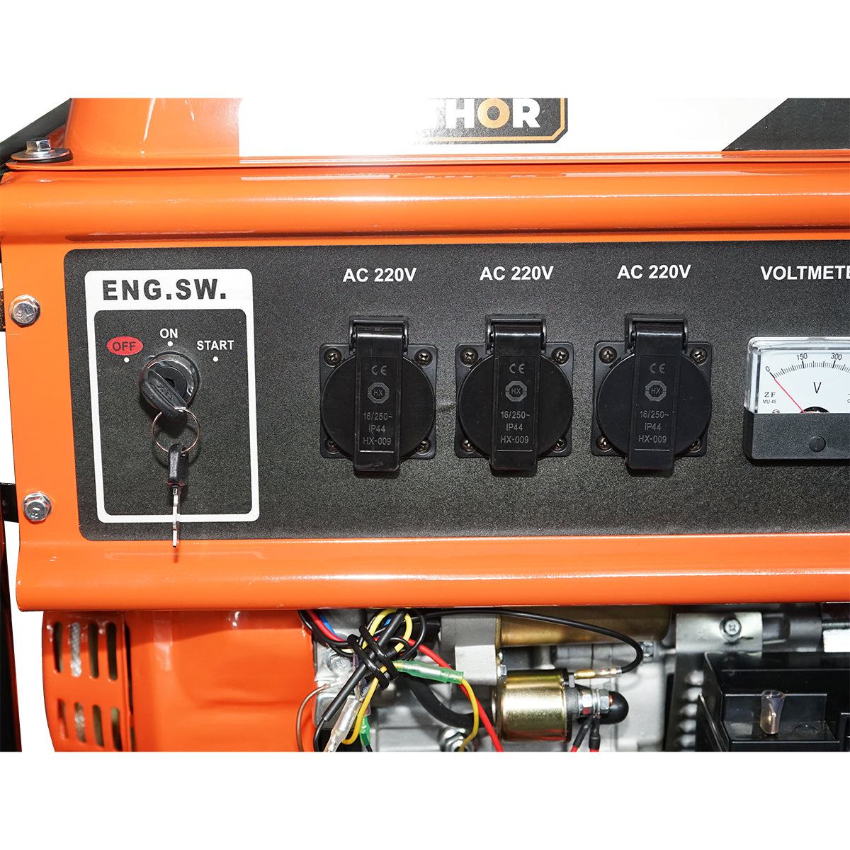 Gasoline electric generator 220-380V 7.2KW 50Hz THOR