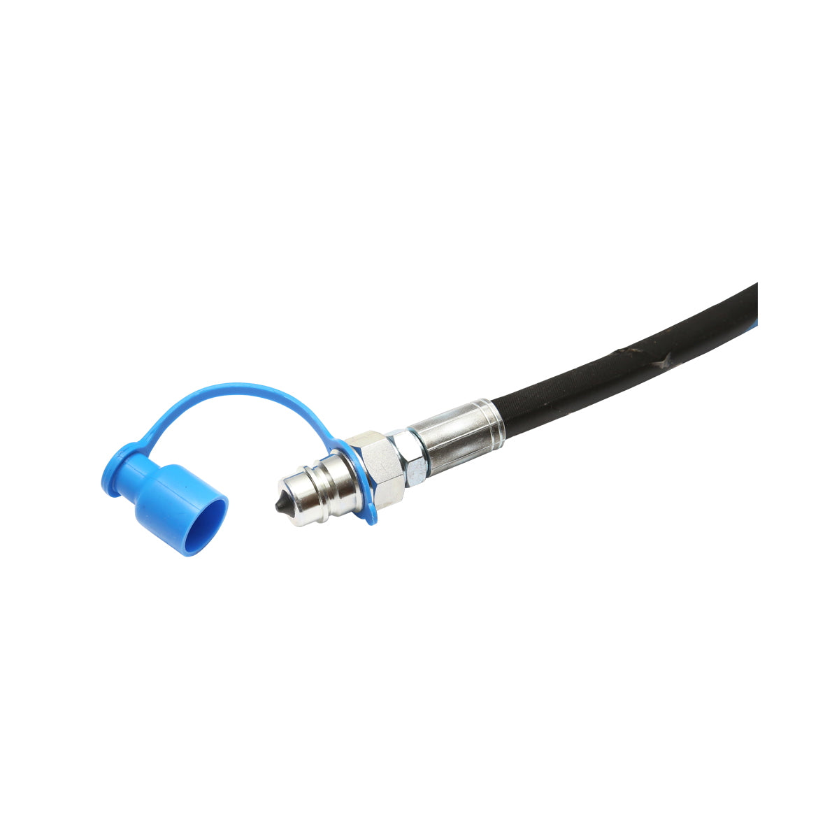Adjustable hydraulic central jack 685mm closed, 350mm stroke quick coupling nut Cat.2-2