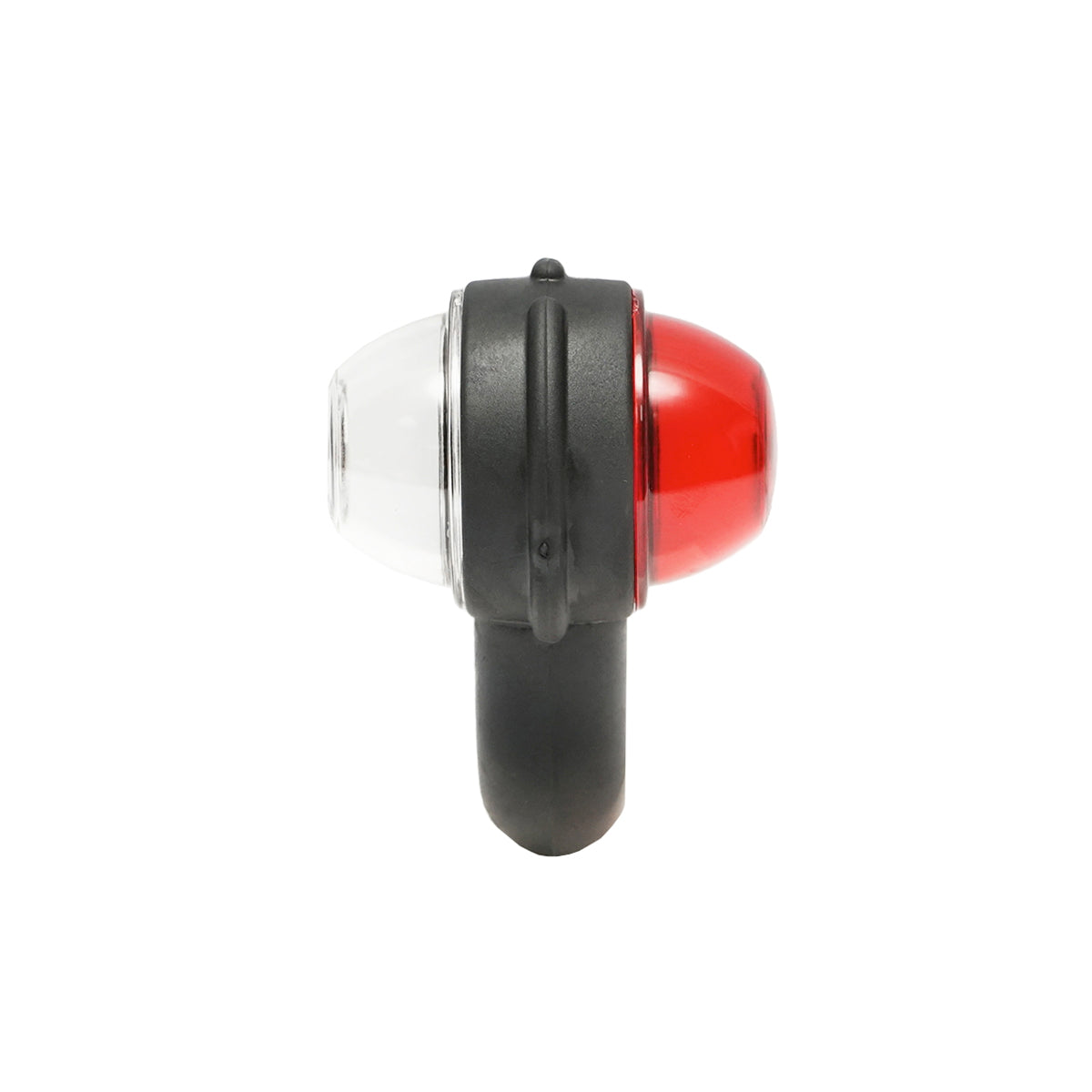 Side marker lights with LED 24V, red-white, rigid PVC /set