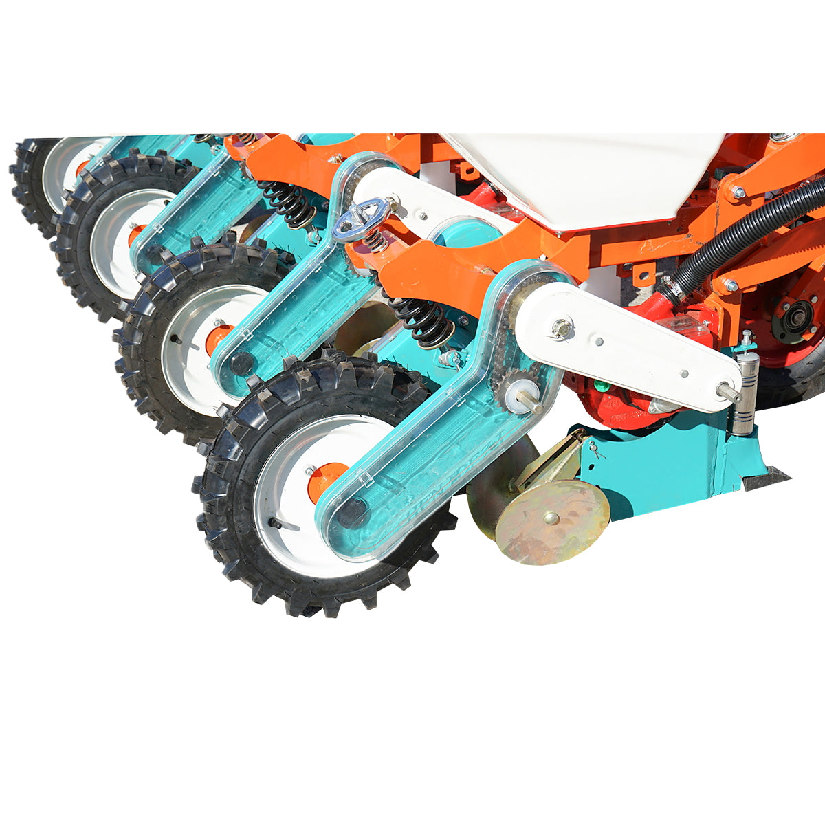 4 sector corn planter with Konig Tractors exhaust