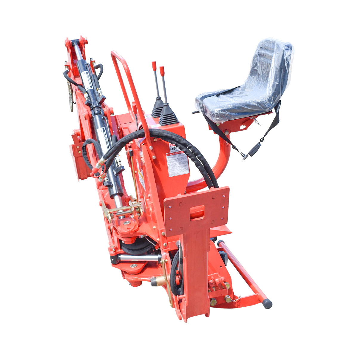 Excavator arm for tractor 25-50HP, 180-degree rotation, digging depth 2.2m, 415Kg Breckner Germany