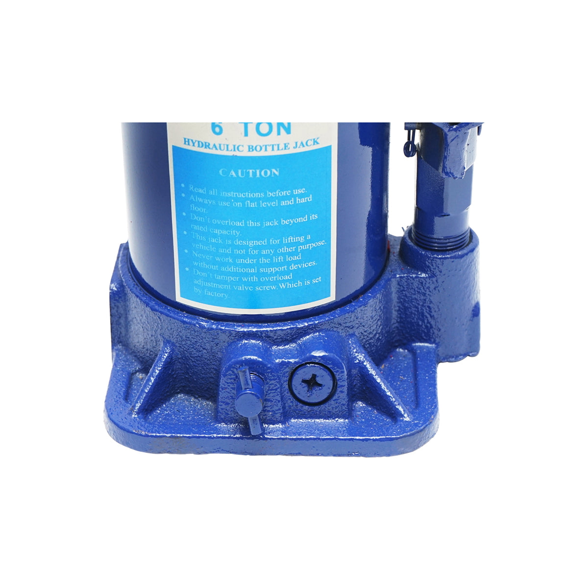 Hydraulic jack with double piston 6 tons 170mm