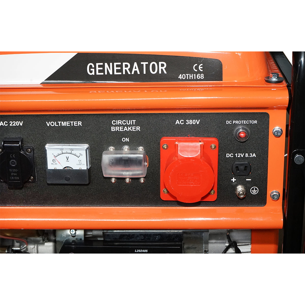 Gasoline electric generator 220-380V 7.2KW 50Hz with electric/manual start THOR