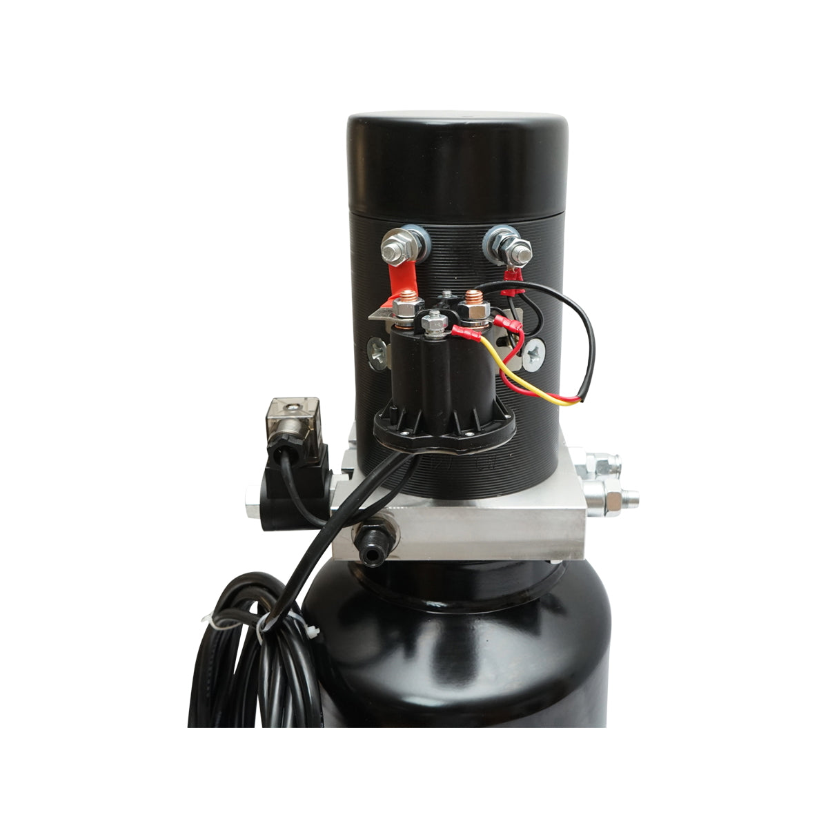 12V hydraulic pump, 2.2kW 150 bar, with 10L metal reservoir and remote control