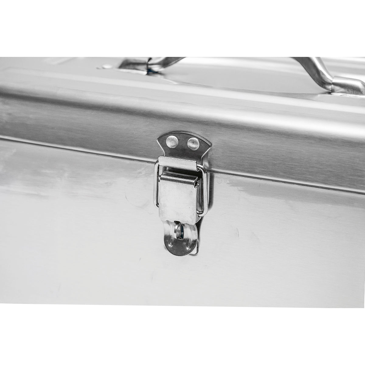 Stainless steel tool box 405x200x175mm Breckner Germany