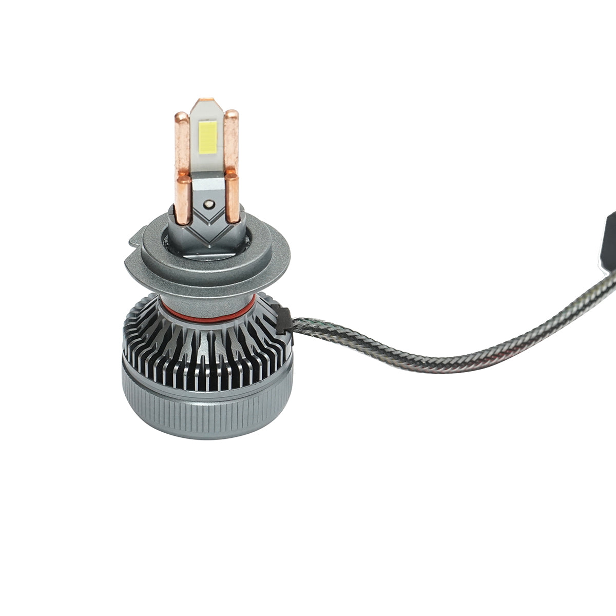Set of 2 H7 LED car bulbs, 60W, 12-36V cold white light