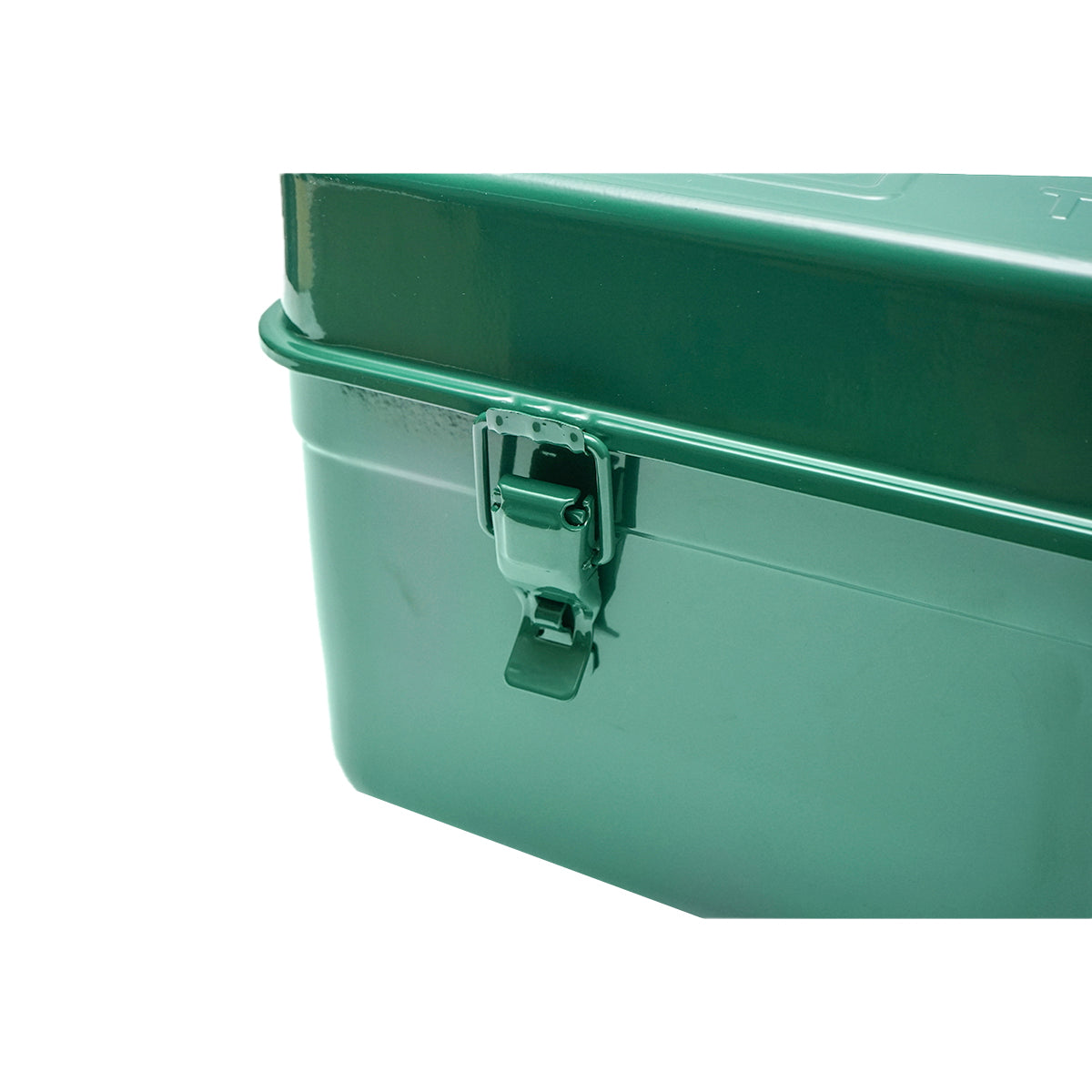 Green metal tool box 470x240x205mm Breckner Germany
