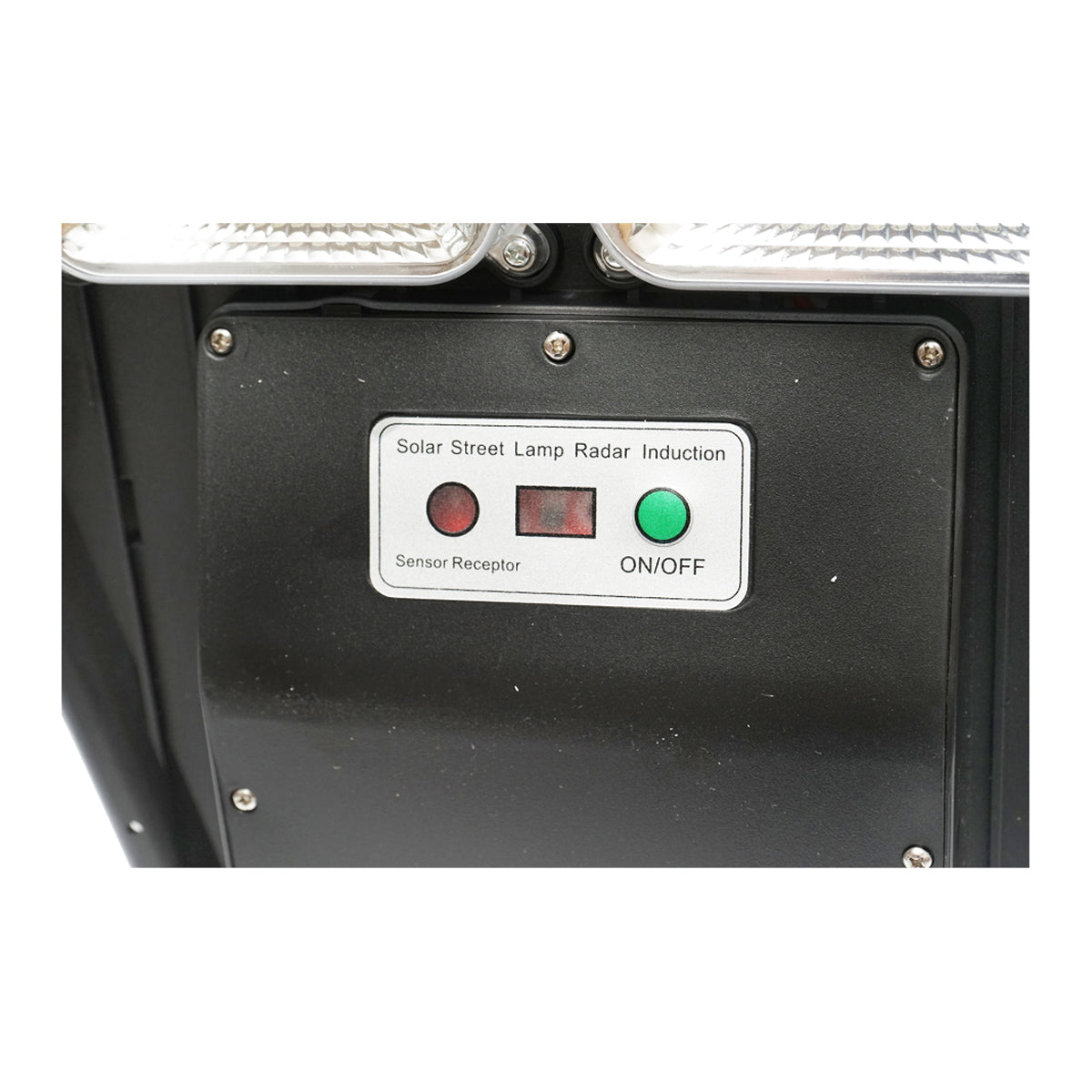 LED solar lamp 300W with 15W solar panel, LifePo4 battery 3.2V/18Ah, 6000-8000K, motion sensor, remote control IP65 Breckner Germany