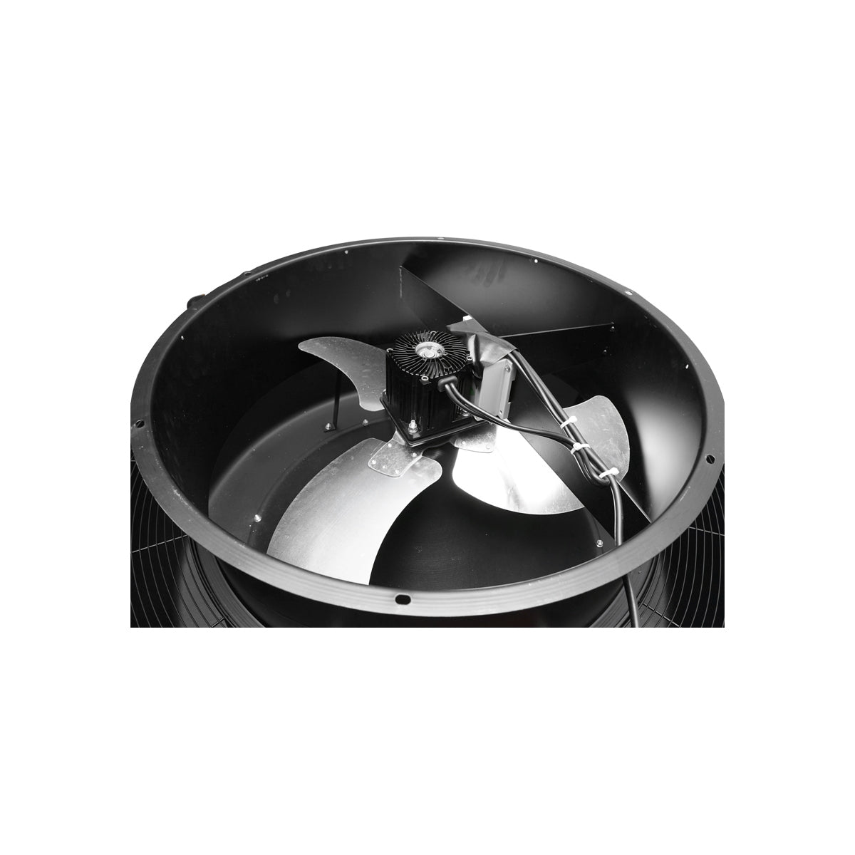 600mm axial ceiling fan with solar panel 12000m3/h Breckner Germany