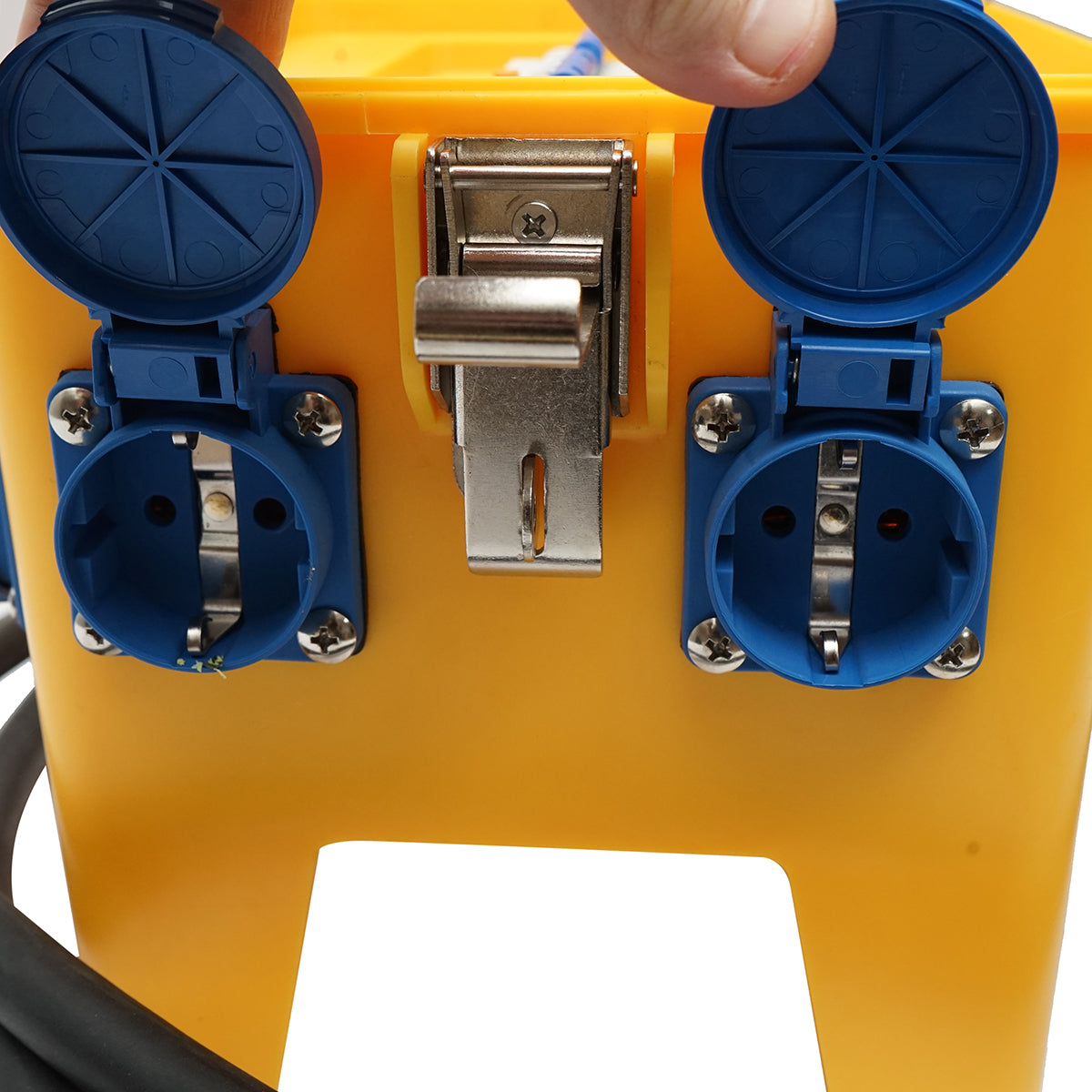 Group prize panel for portable site organization 2x415V/16A, 6x230V/16A, 300x230x287mm IP44/54 SUNTREE