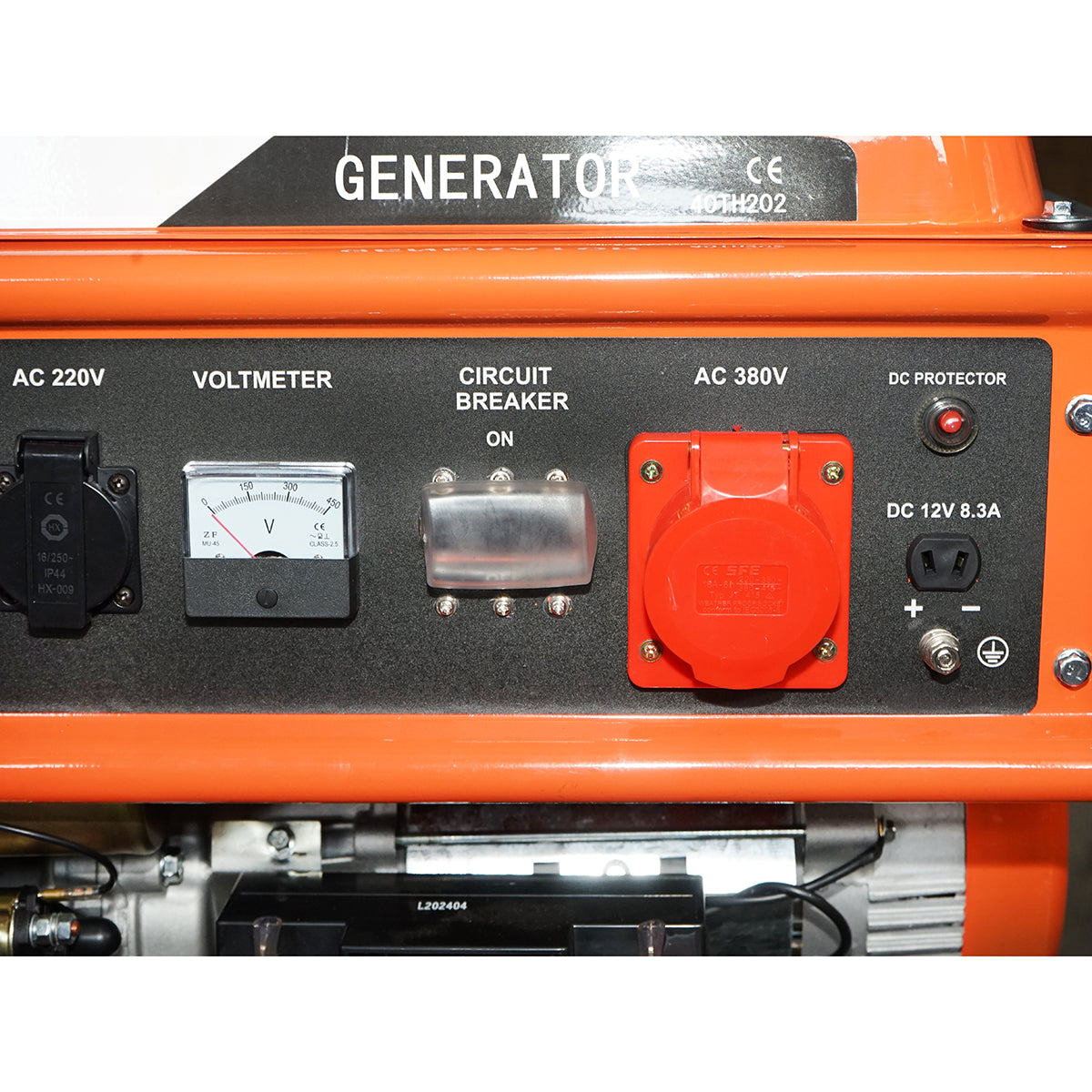 Gasoline electric generator 220-380V 7.2KW 50Hz THOR
