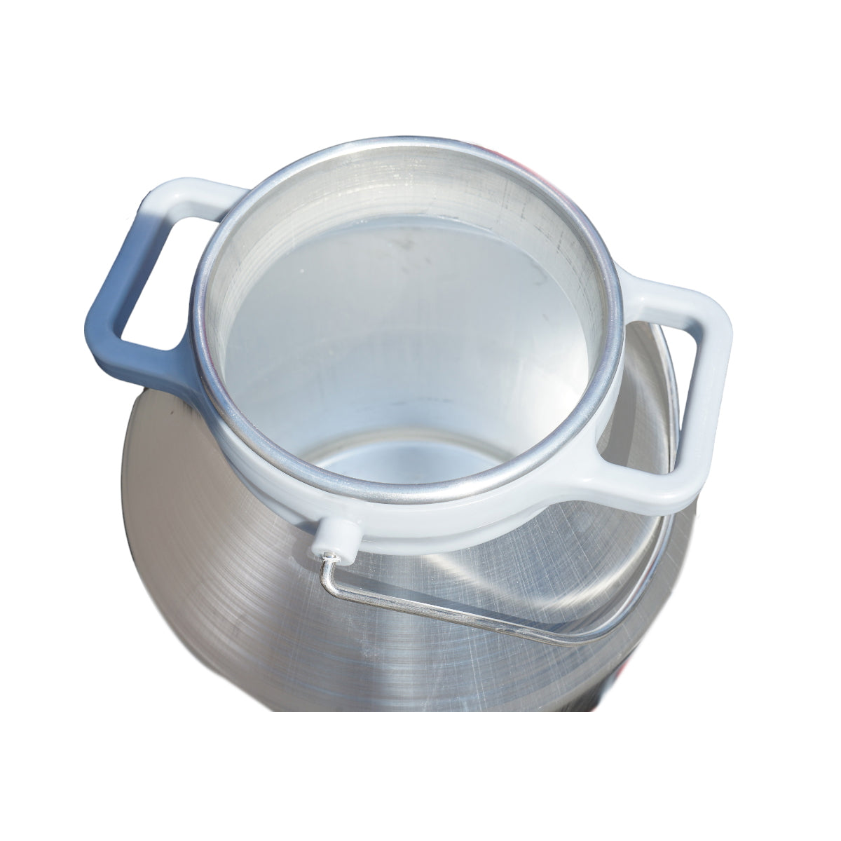 Milking machine for cows, 1 post, 30L aluminum tank with vacuum in frame (Breckner Germany)