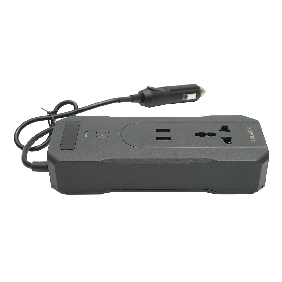 12V-220V 200W inverter, digital LED display, modified sine wave, USB port, USB-C, AC output for laptop, phone, car fridge