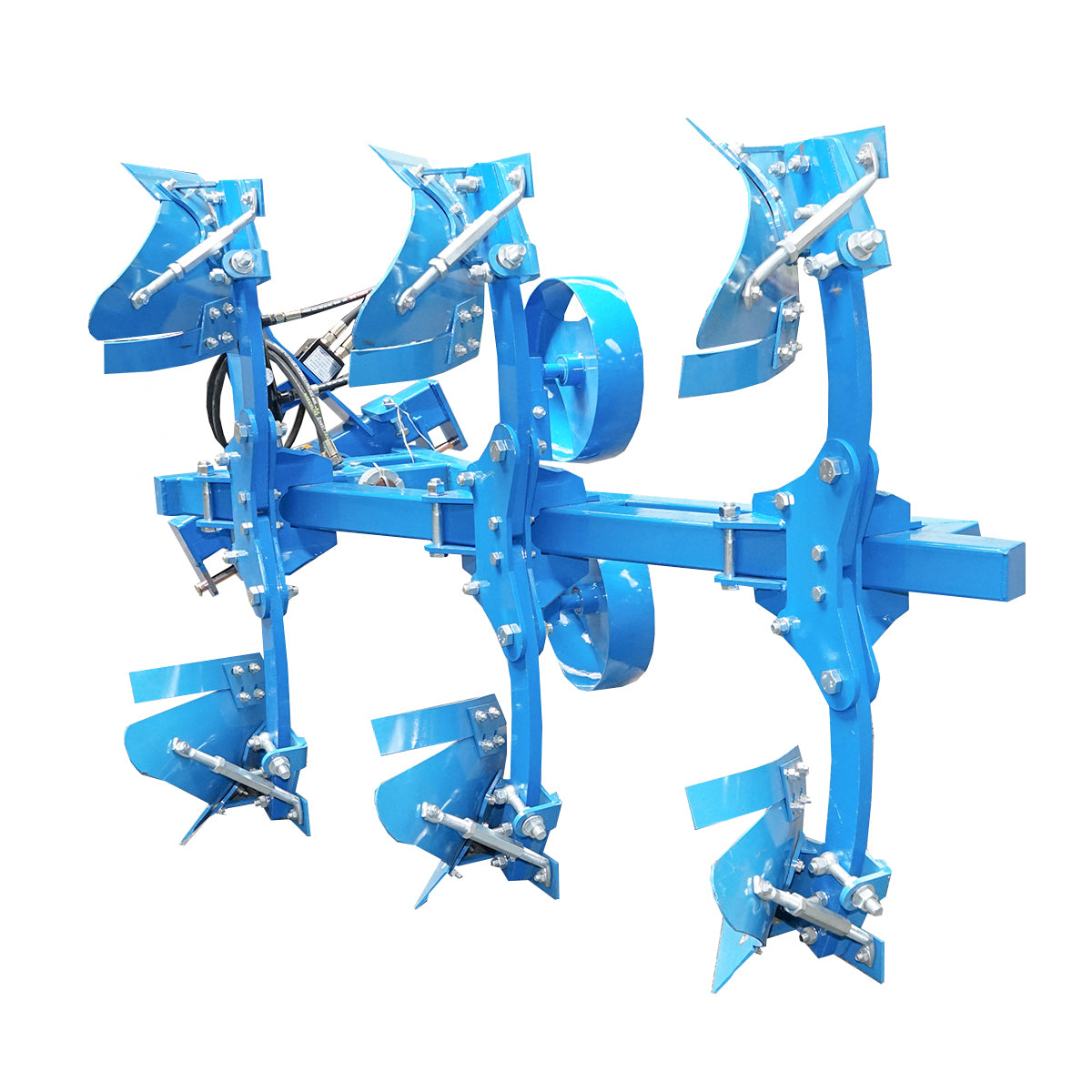 Agricultural plow with 3 reversible hydraulic bodies, full cormanes Konig Traktoren