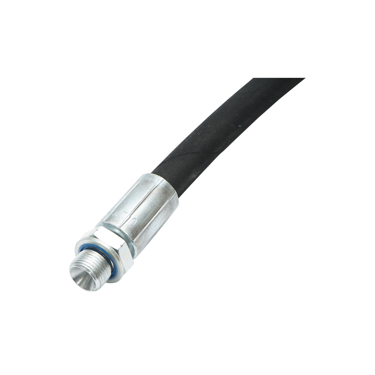 Hydraulic central drawbar with quick coupling, category 2-2, quick coupling, 585mm closed, stroke 245mm