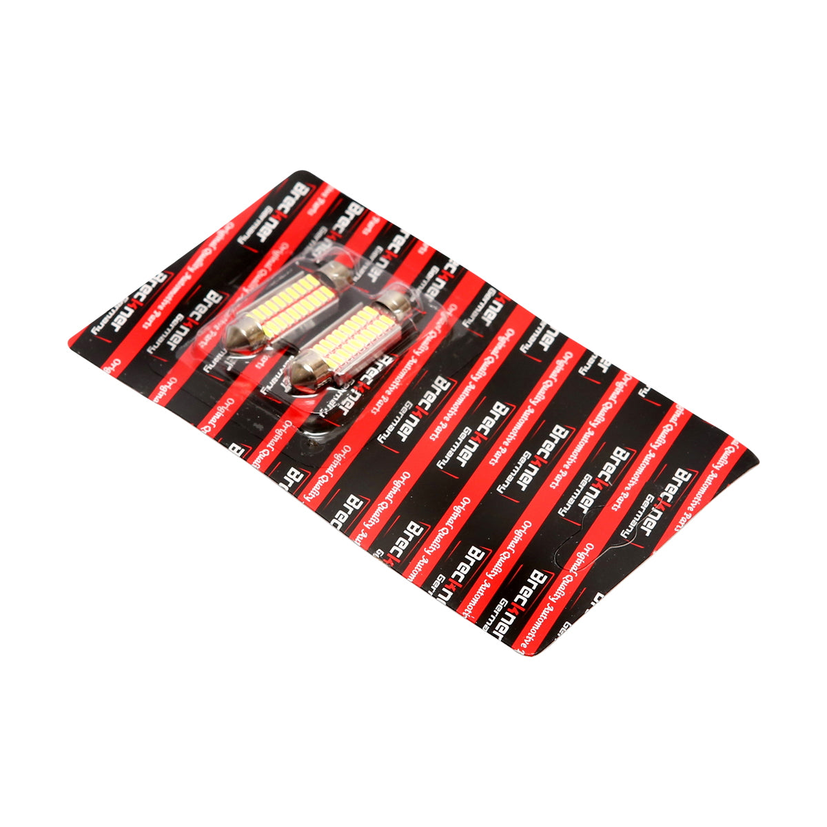 Set of 2 LED SMD SOFIT bulbs 39mm 12V 0.155A cold light Breckner Germany