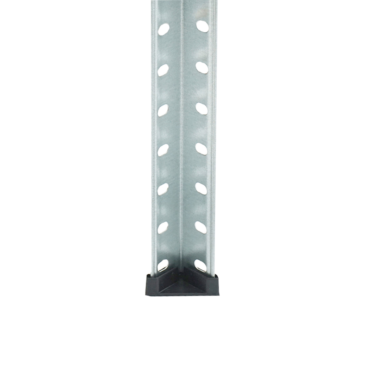 Metal shelf with 4 shelves, 147x75x30cm, 45kg/shelf, assembly with screws, galvanized