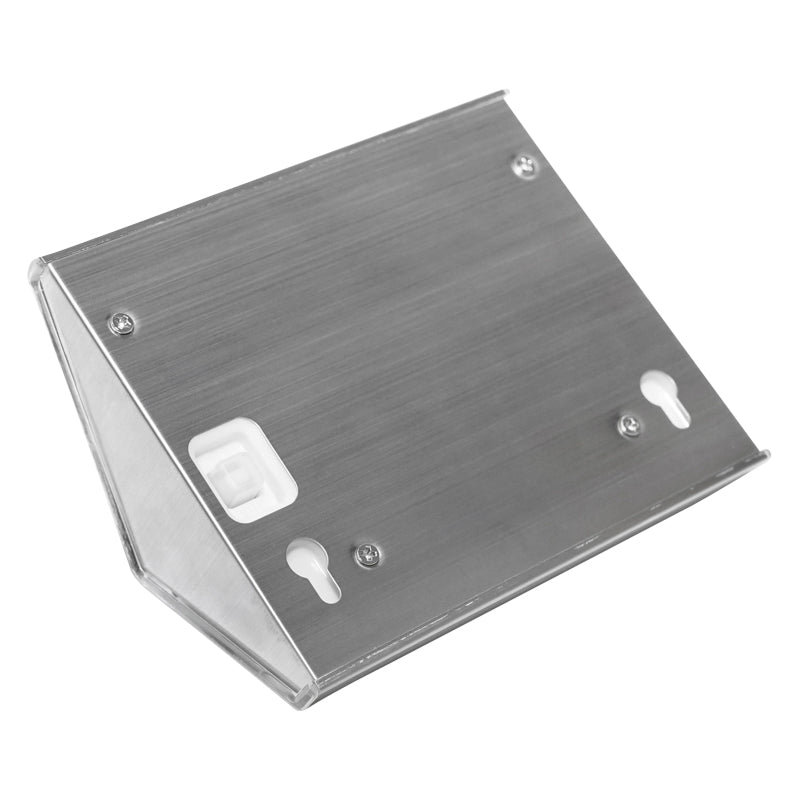 LED lamp 3x0.06W for stairs and fences with 4W solar panel, 3.2V battery and satin stainless steel housing Breckner Germany