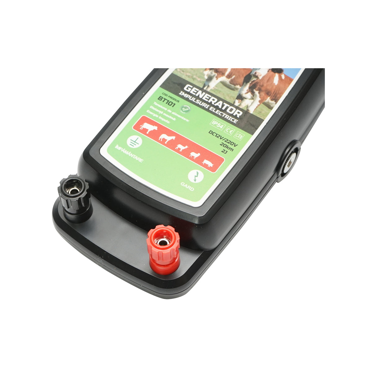 2 Joule impulse generator for electric fence 20Km, 12V/220V BRITMANN